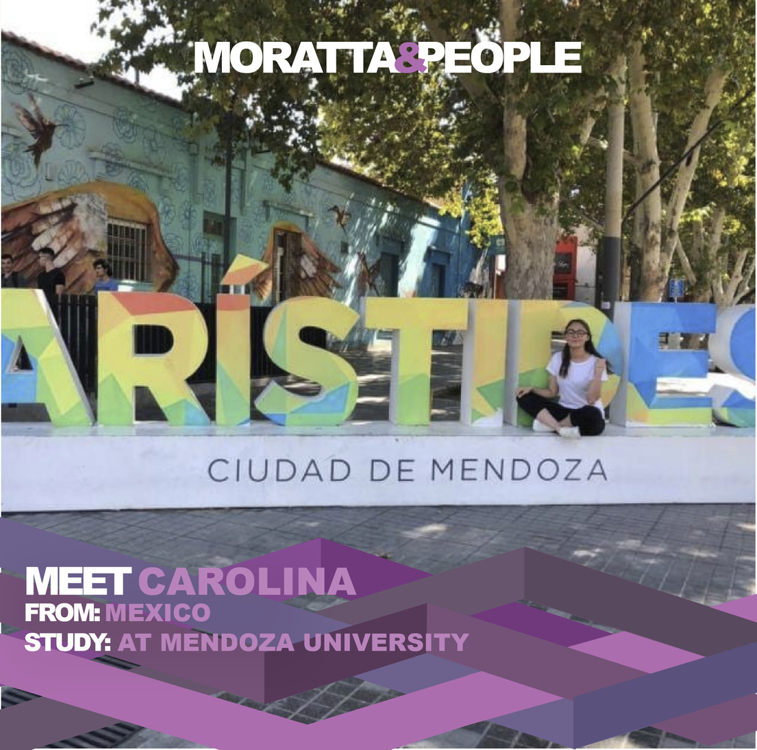 Carolina, estudiante alojado en Moratta