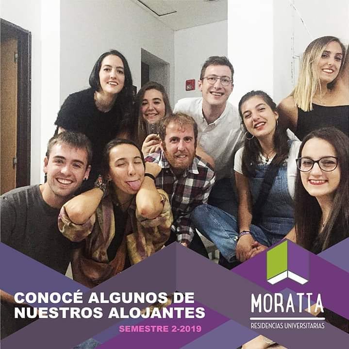 Alojantes 2019, estudiante alojado en Moratta