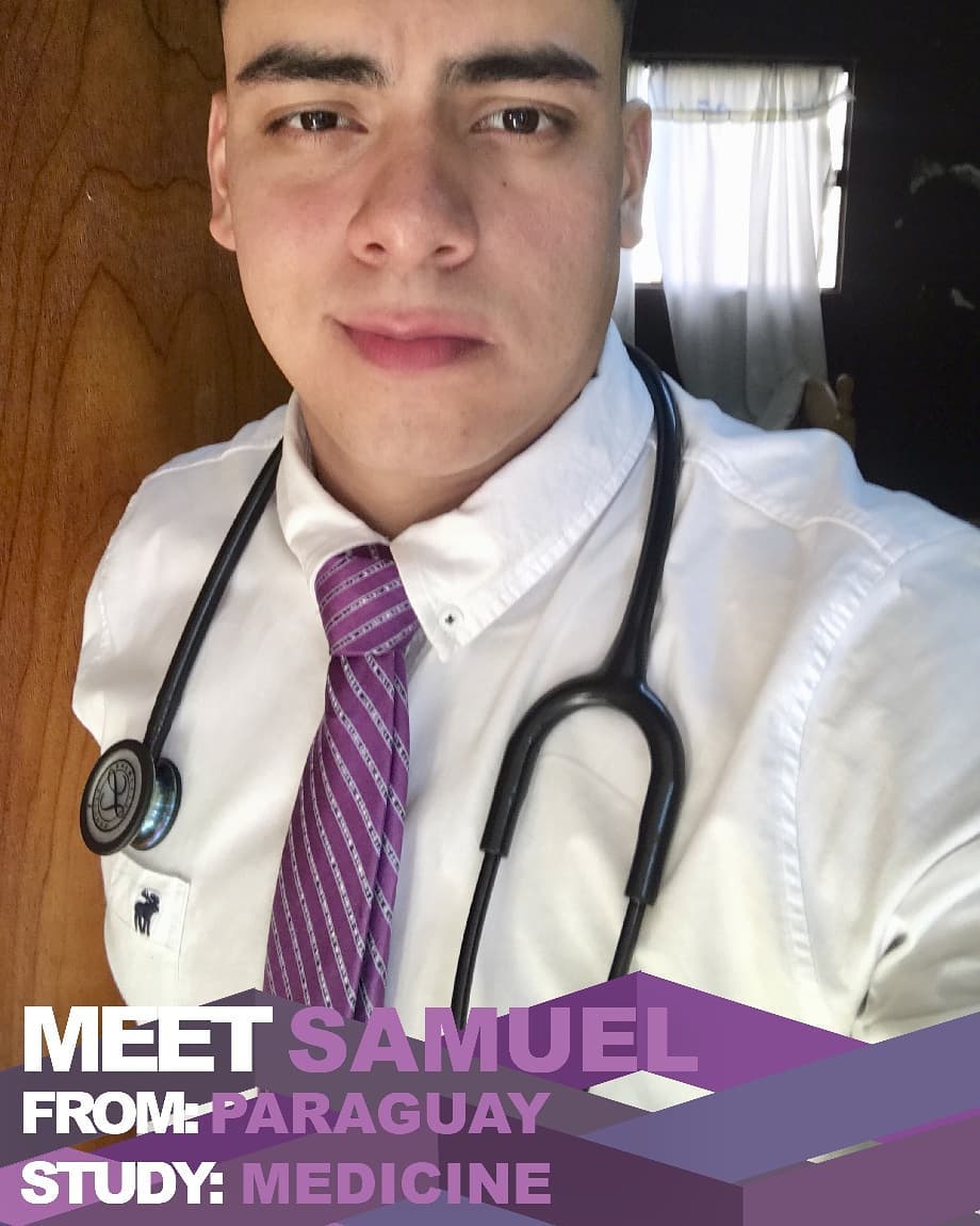 Samuel, estudiante alojado en Moratta